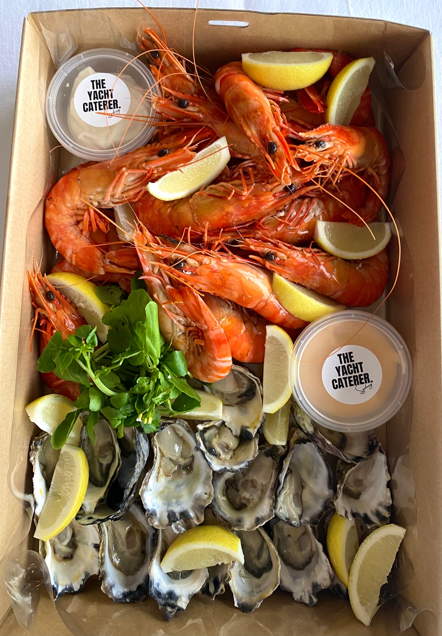 Prawns and Oysters