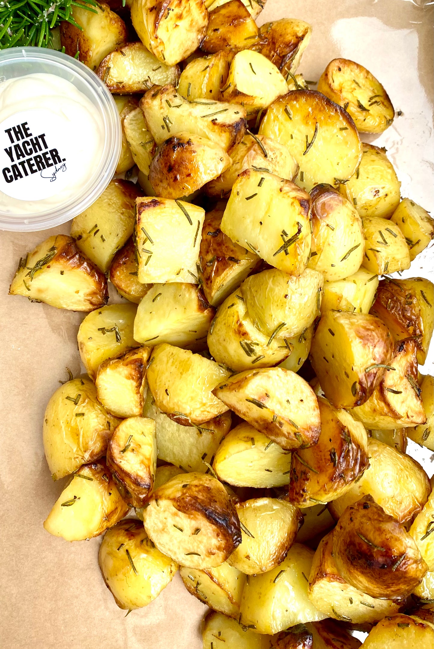 Rosemary Garlic Roast Potatoes