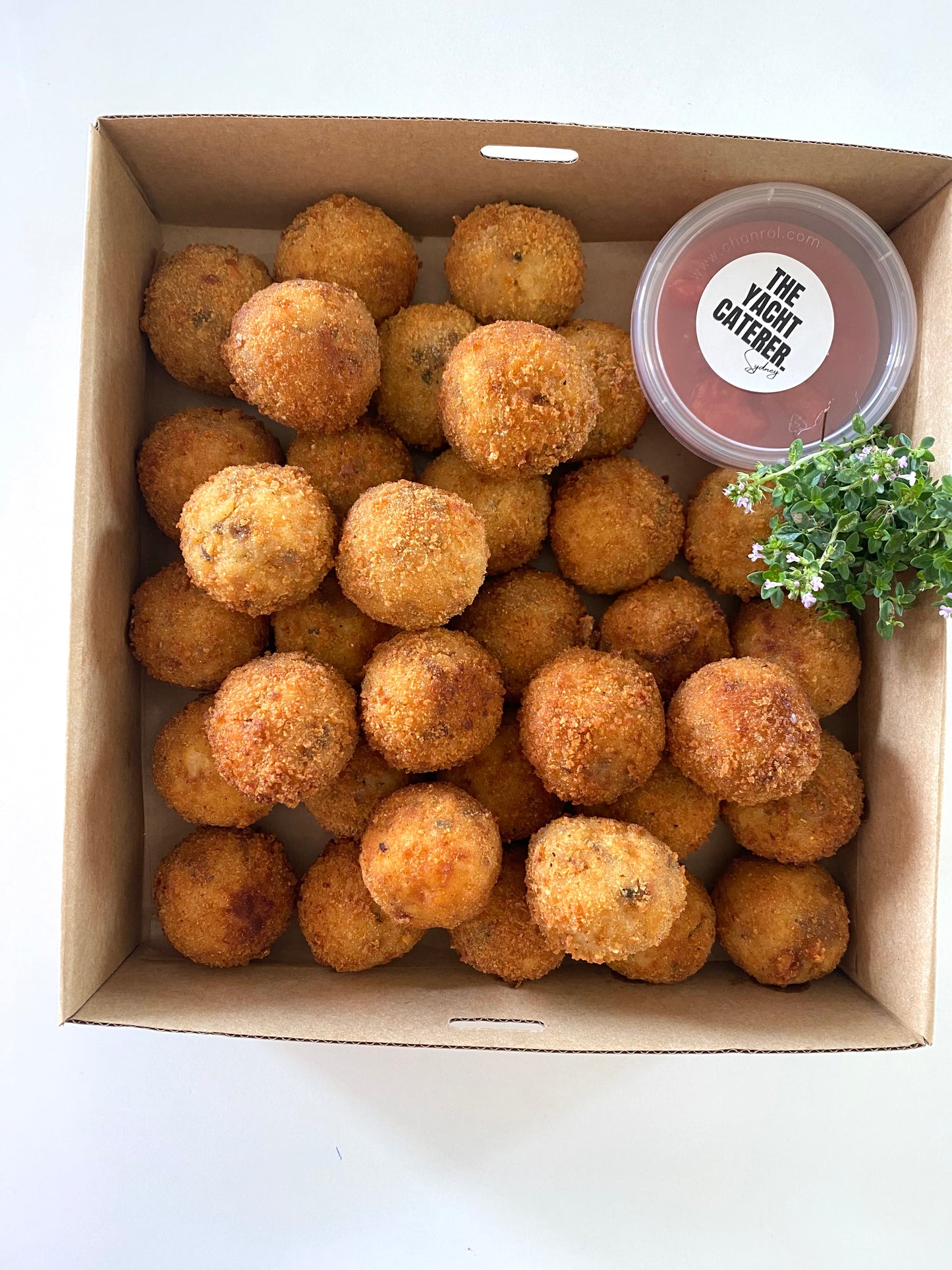 Mushroom Arancini w Arrabbiata Sauce