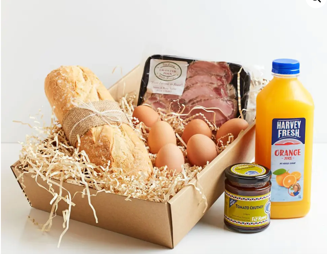 Bacon & Egg Brekkie Box