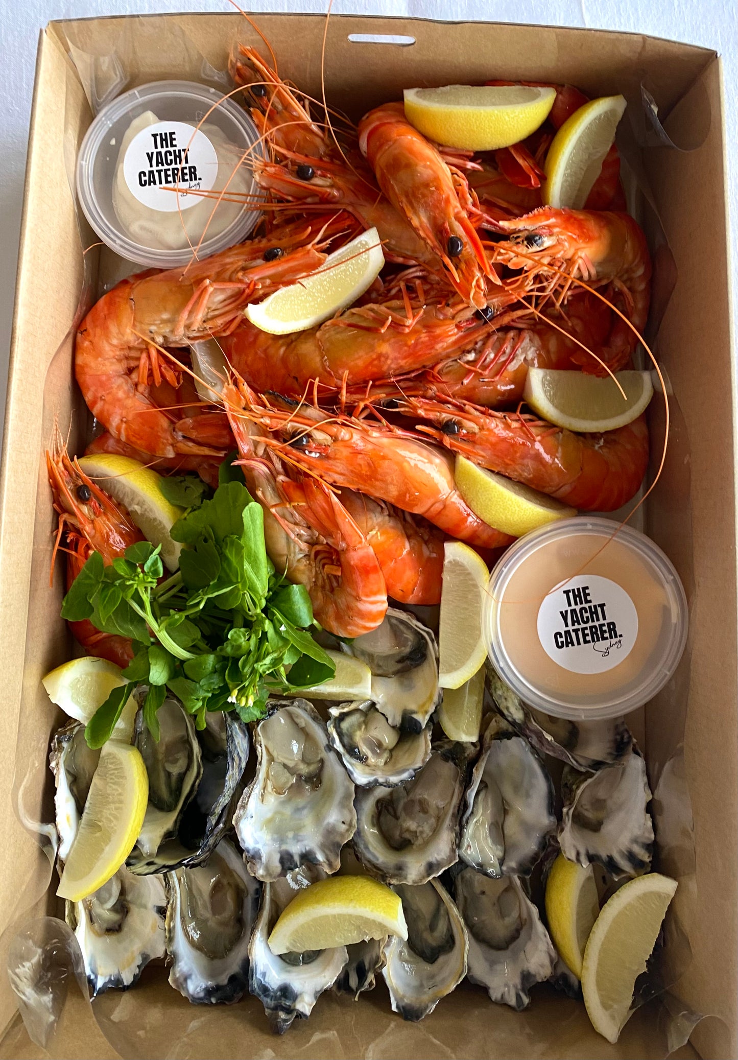 Prawns and Oysters
