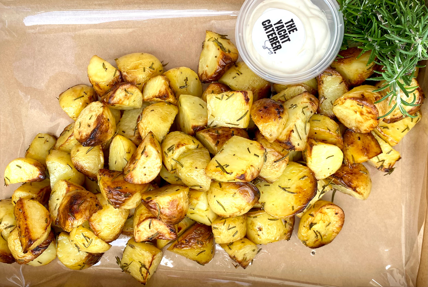 Rosemary Garlic Roast Potatoes