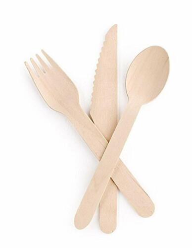 Biodegradable Bamboo-leaf Plates, Cutlery and Napkins x 30